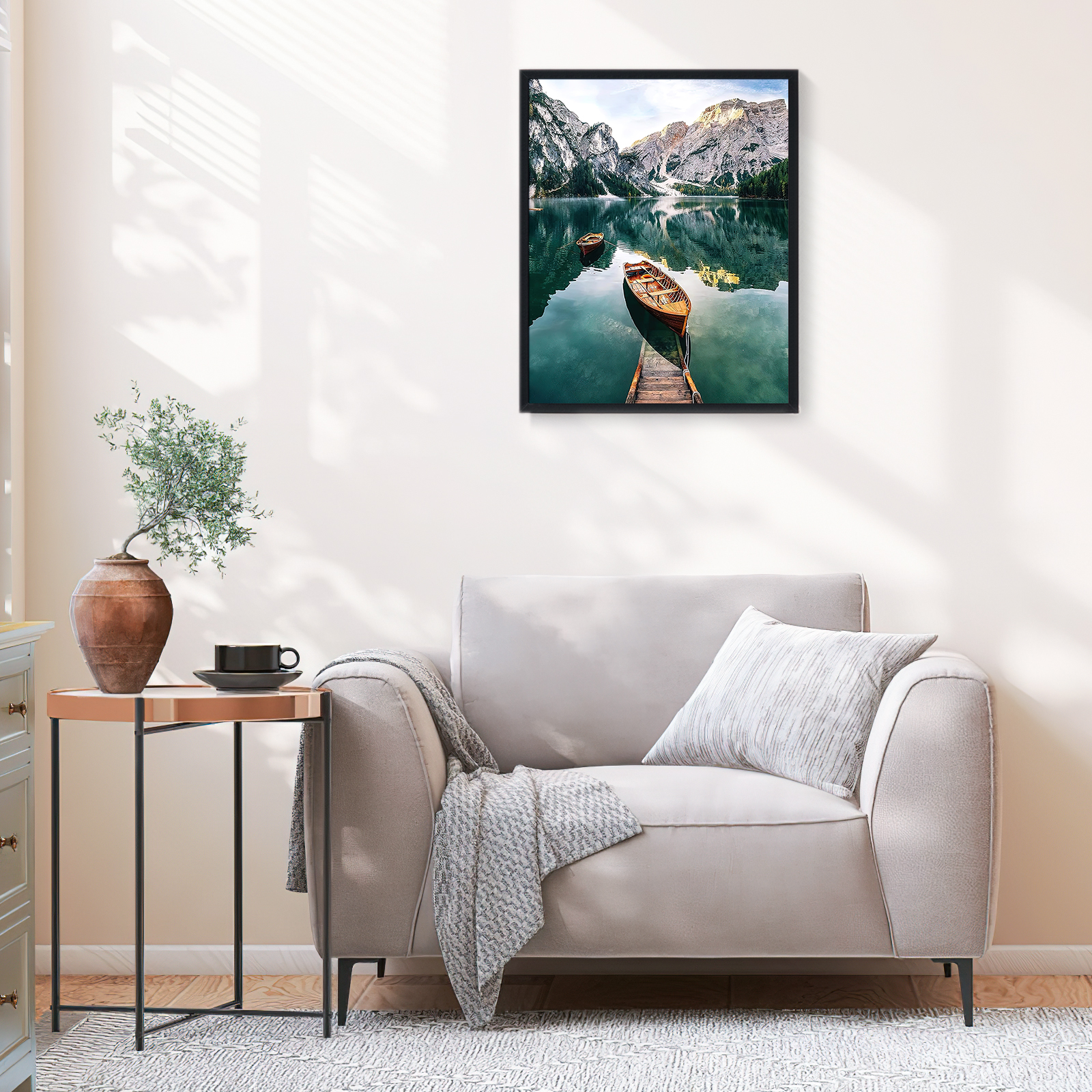 Paint by Numbers Kit for Adults Beginner,  Adult Paint by Number Kits on Canvas, DIY Acrylic Watercolor Oil Paint by Number for Adults for Home Decor Gift 16x20 Inch