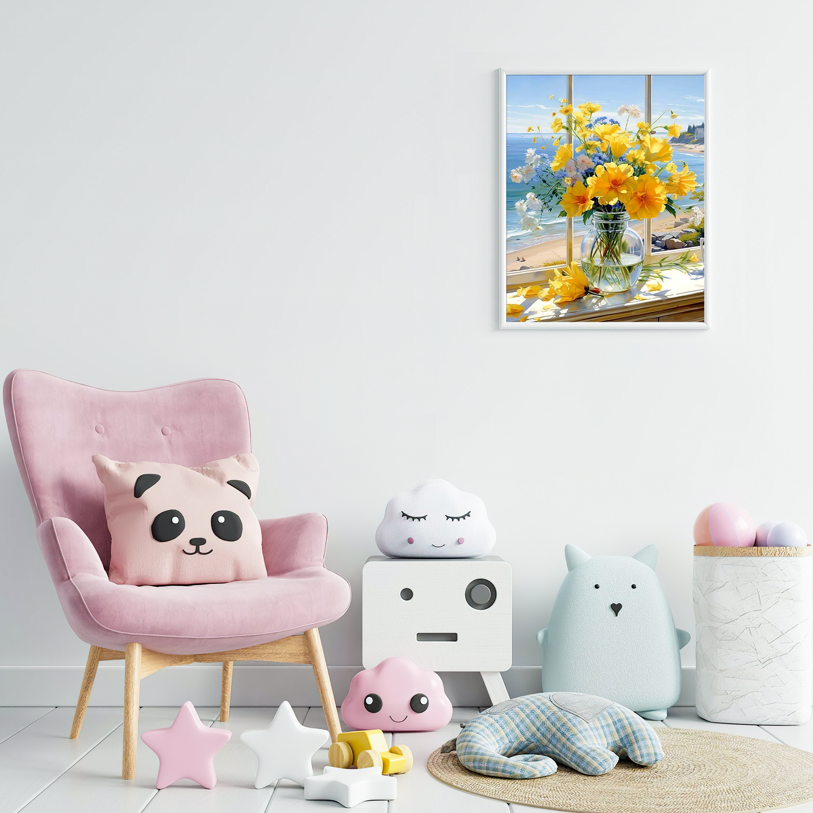 Paint by Numbers Kit for Adults Beginner,  Adult Paint by Number Kits on Canvas, DIY Acrylic Watercolor Oil Paint by Number for Adults for Home Decor Gift 16x20 Inch