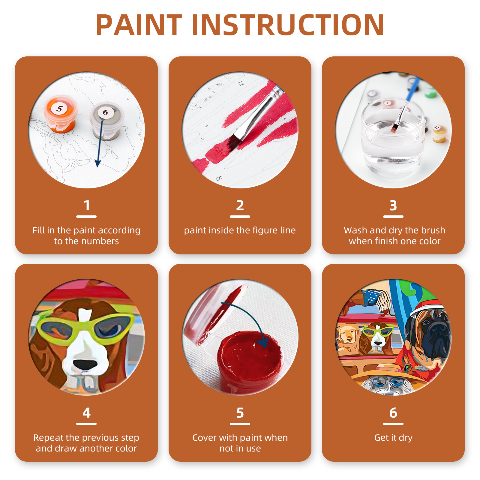 Paint by Numbers Kit for Adults Beginner, Flower Adult Paint by Number Kits on Canvas, DIY Acrylic Watercolor Oil Paint by Number for Adults for Home Decor Gift 16x20 Inch