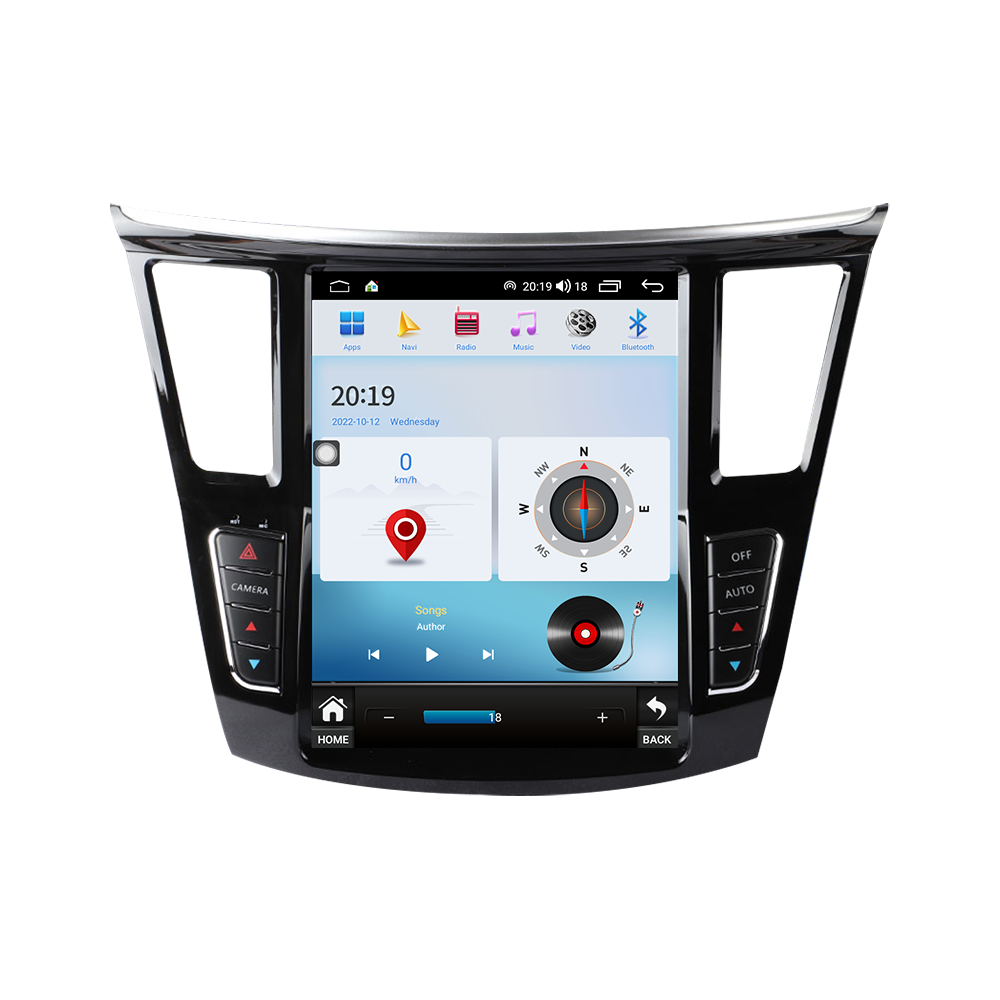 Tesla Screen Android 13.0 For Infiniti JX35 QX60 2012 -2019 Car