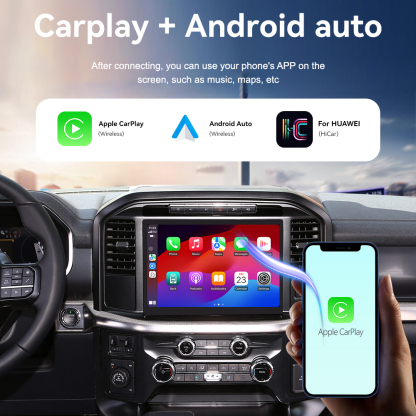 13.3 Inches Touch Screen Android Car Radio Stereo Ford F150 2022