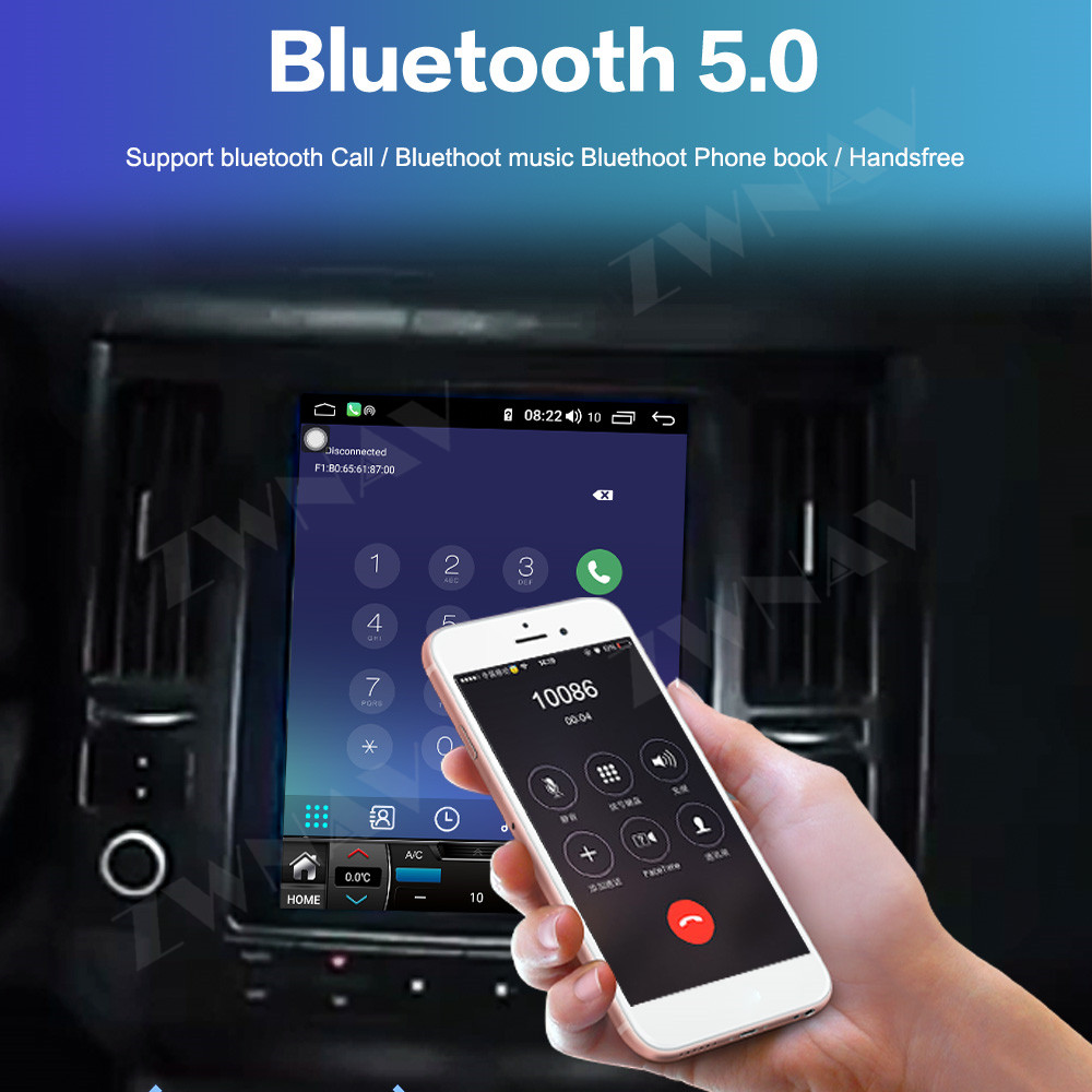 Tesla Screen Android 13 Car Stereo For Infiniti FX35 FX45 2003