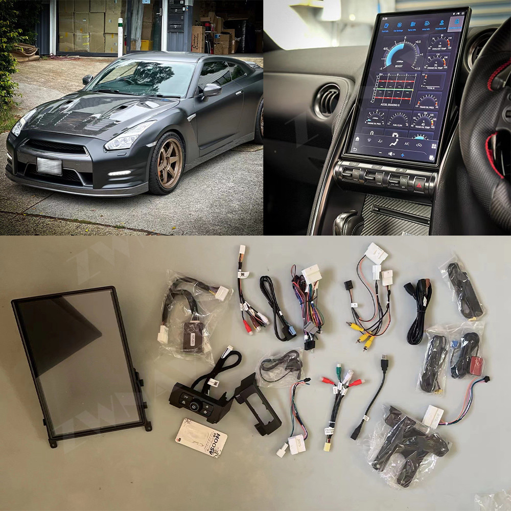 2024年激安 For Android Screen inch 14.4 Nissan 2008 GTR GT-R Skyline リール