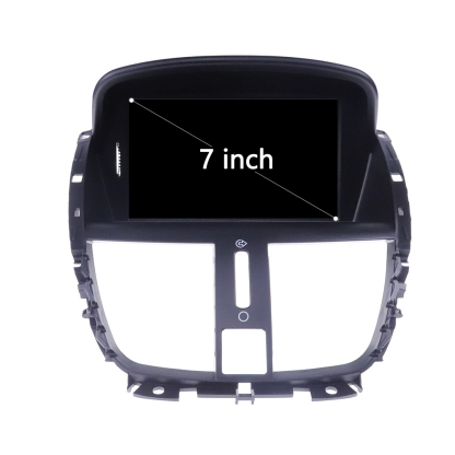 Autoradio Android 13 9 Pouces Pour Peugeot 207 2006-2015 - Carplay Sans Fil + Android Auto + Caméra Recul