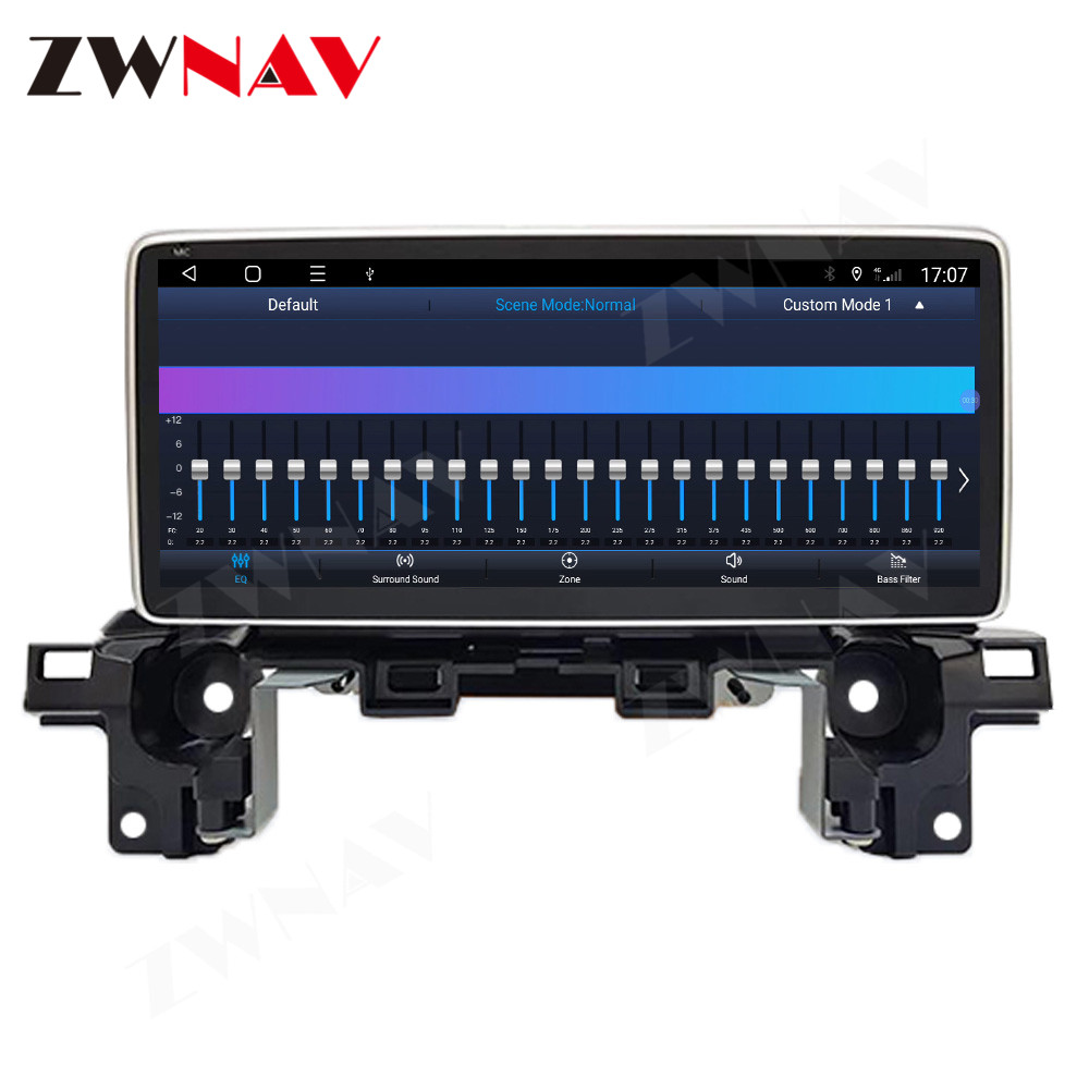 10.25 inches Qled Car Radio for Mazda CX-5 CX-8 2017-2022