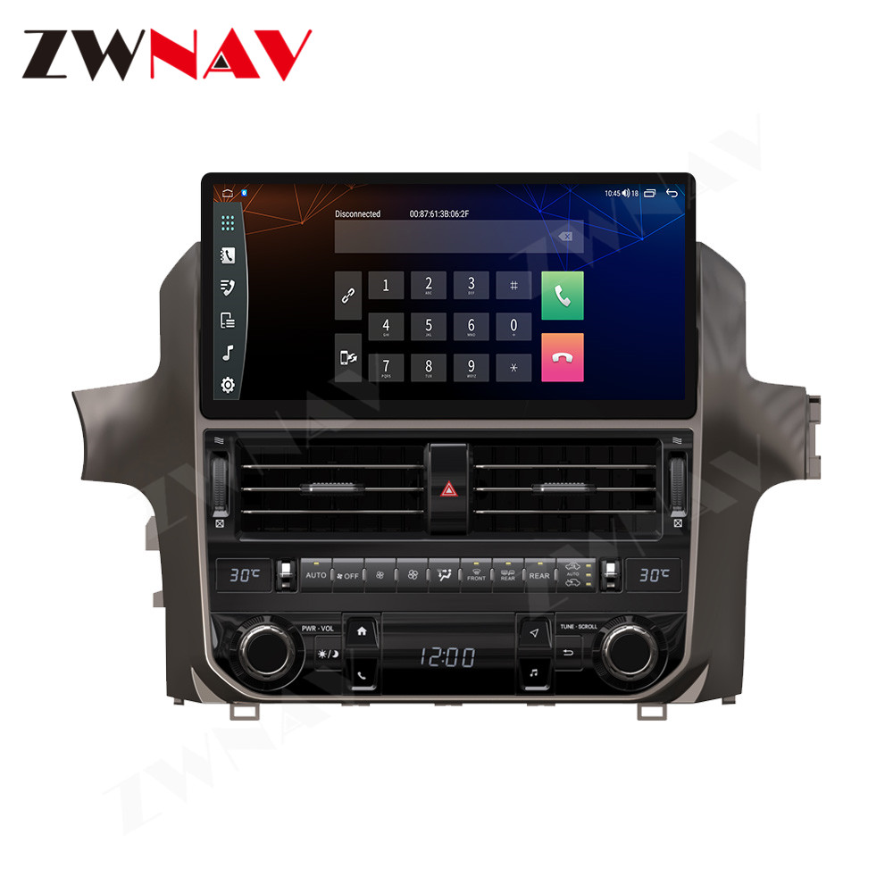 12.5 inch Android 12.0 CarPlay Navi For Lexus GX460 GX400 2008