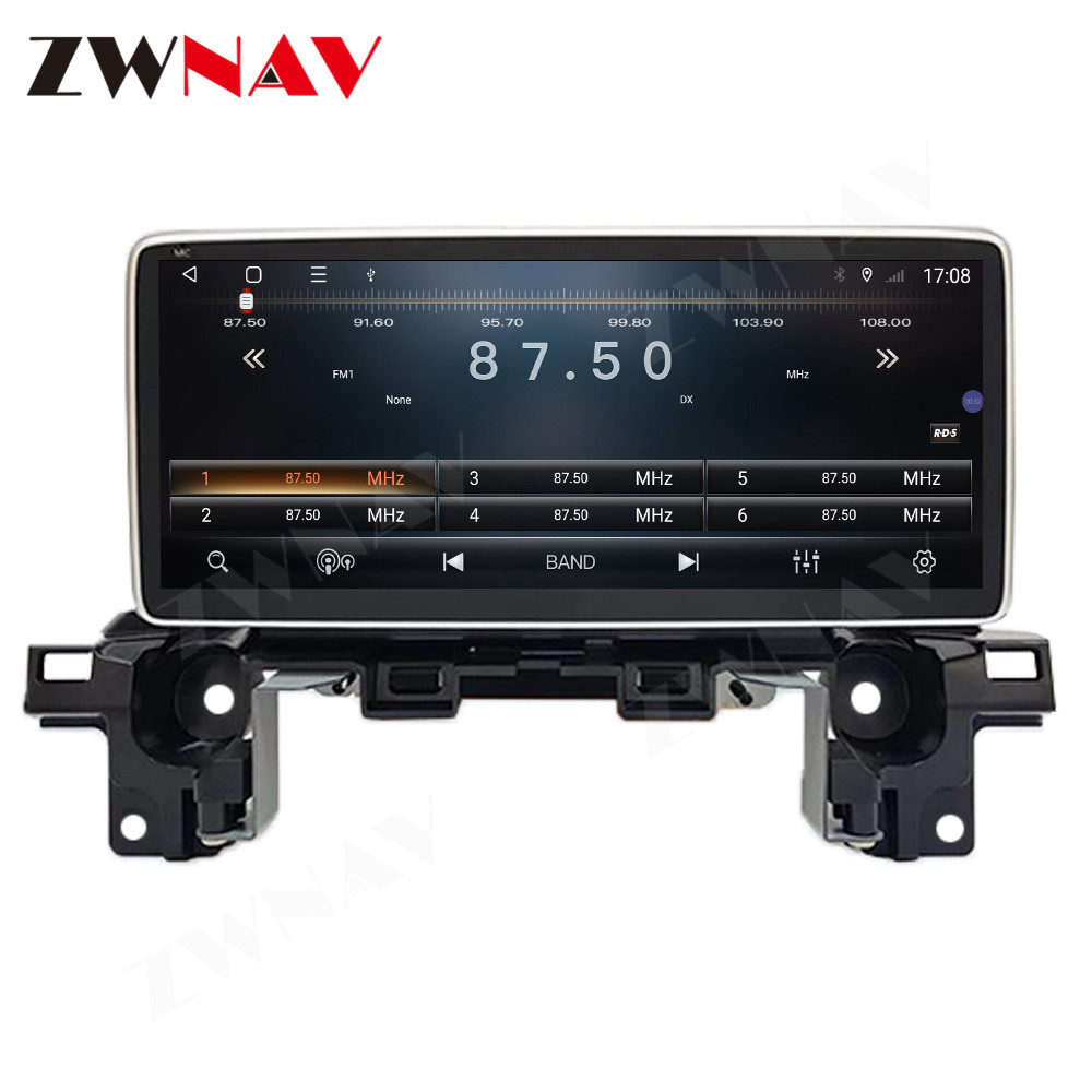 10.25 inches Qled Car Radio for Mazda CX-5 CX-8 2017-2022