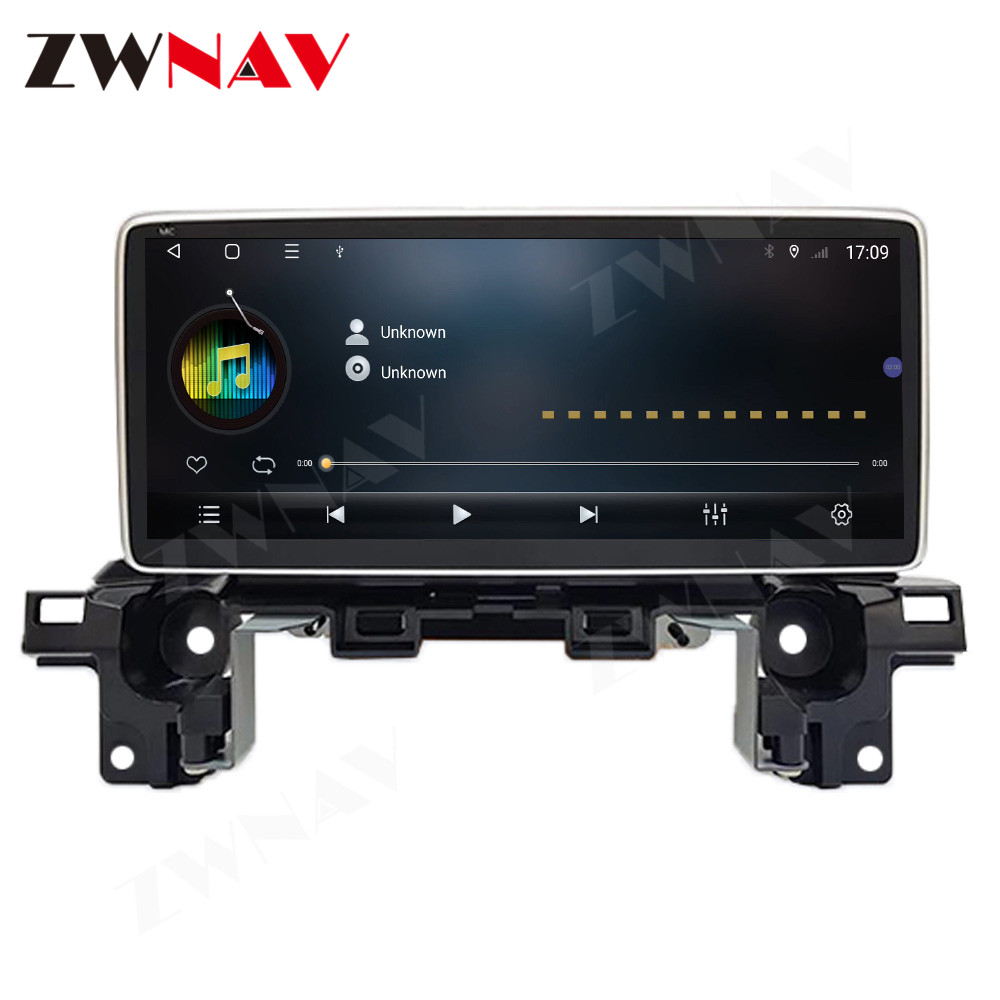 10.25 inches Qled Car Radio for Mazda CX-5 CX-8 2017-2022