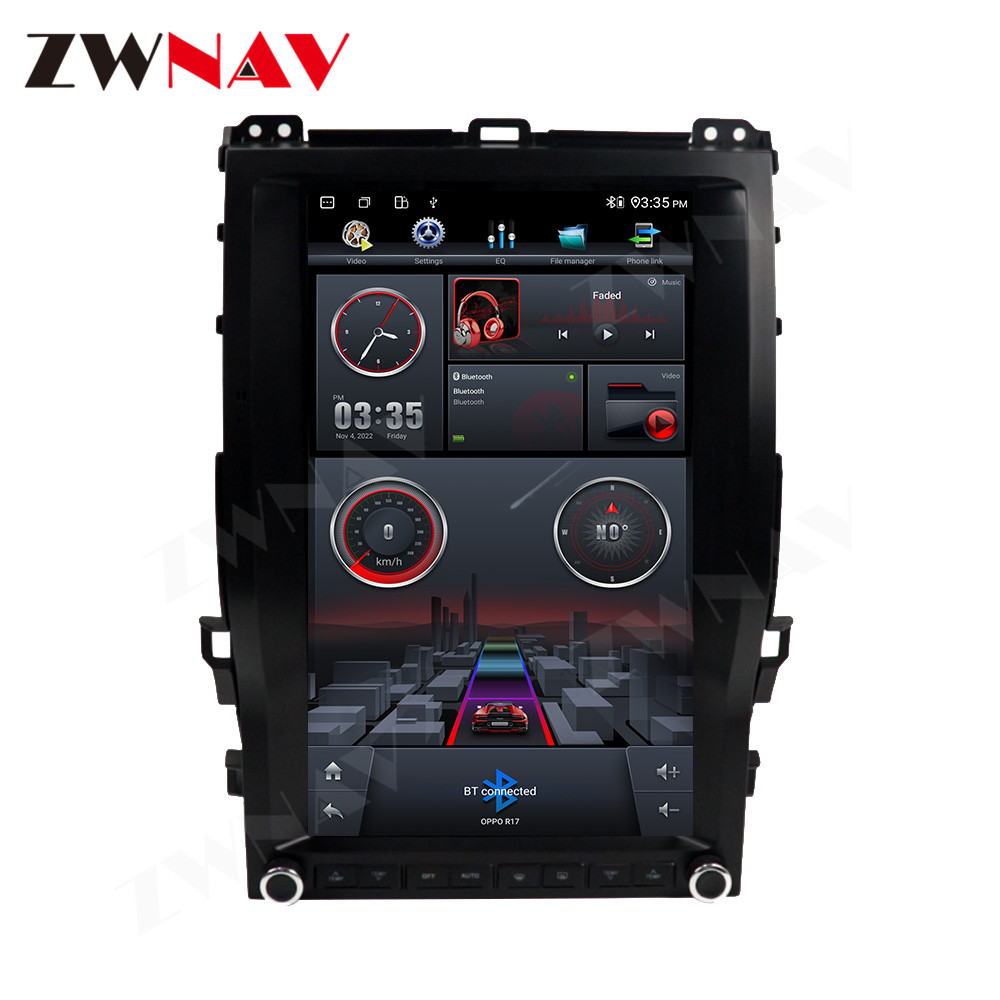 13.6 inch CarPlay Android 13.0 8-core For Lexus GX470/Toyota Land
