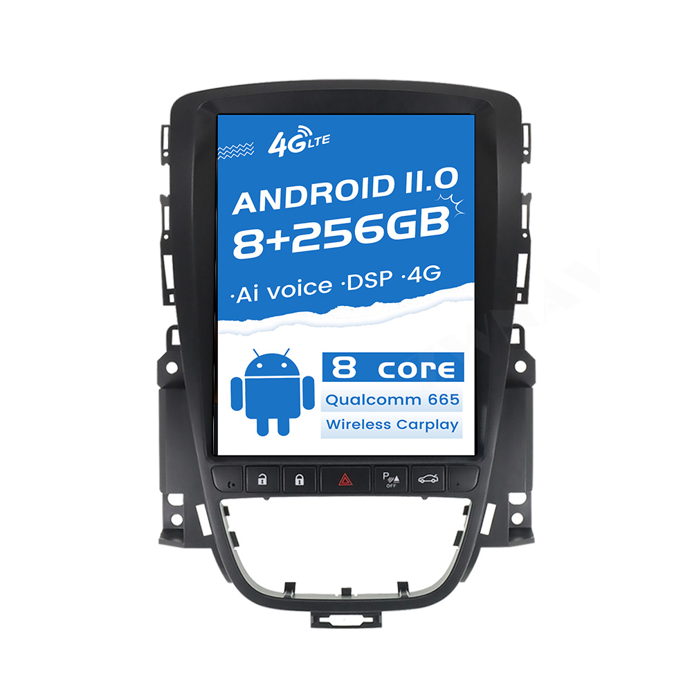 8+256GB Tesla Screen For OPEL Vauxhall Holden Astra J 2010 2011 2012 2013  Android Car Multimedia Player GPS Navi Radio Stereo