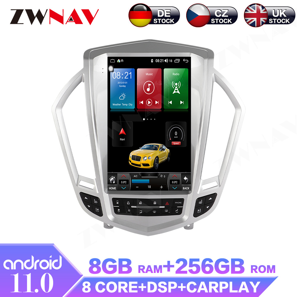 64GB Carplay Android 10 Screen For Renault Clio 2013 2014 2015 2016 2017  2018 2019 GPS Audio Radio Stereo Multimedia Player Unit-ZWNAV Official Store