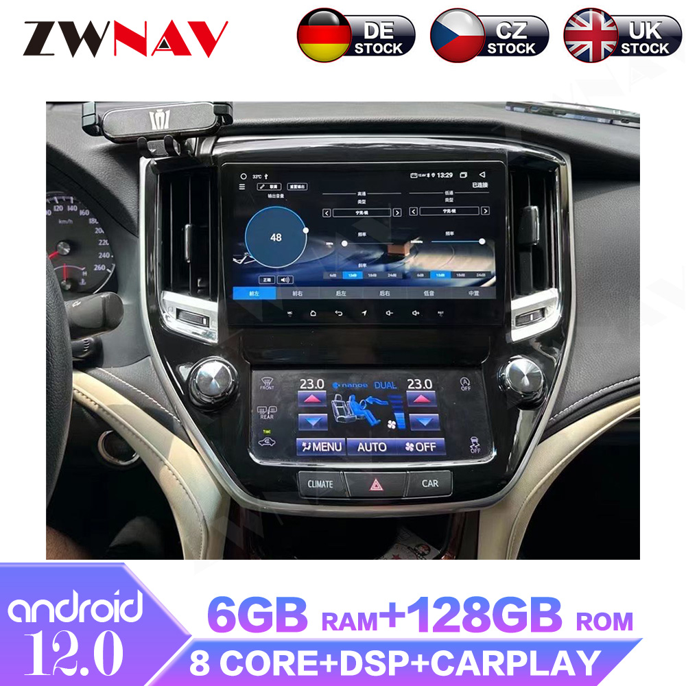6+128GB 10.1 inch Screen with LCD AC Panel Android 12 8-Core For