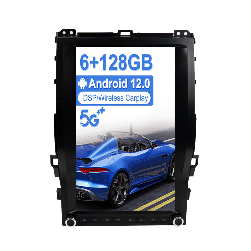 13.6 inch CarPlay Android 13.0 8-core For Lexus GX470/Toyota Land