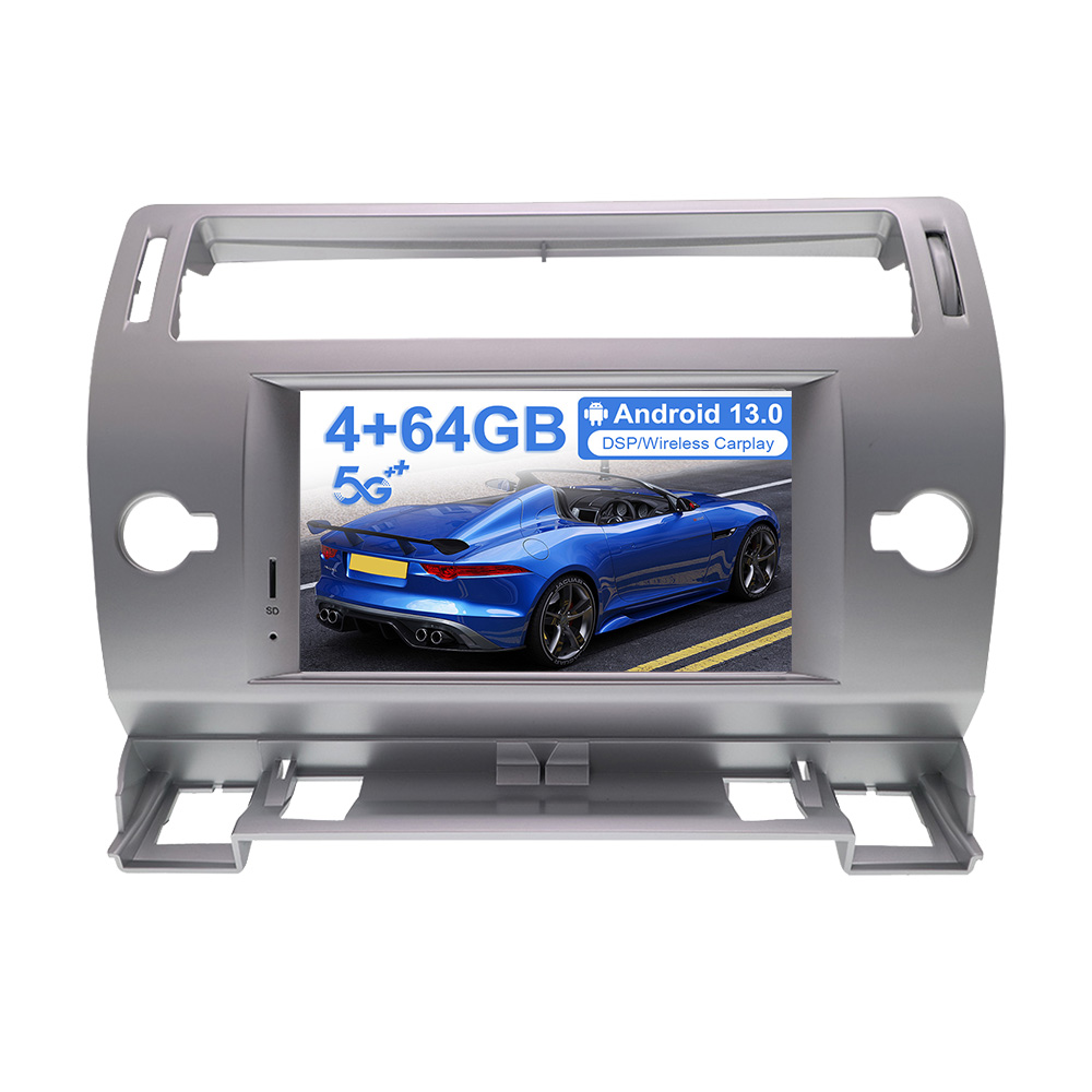 PX6 4G+64GB Android 13.0 Car Multimedia Player For Citroen C4 C4L