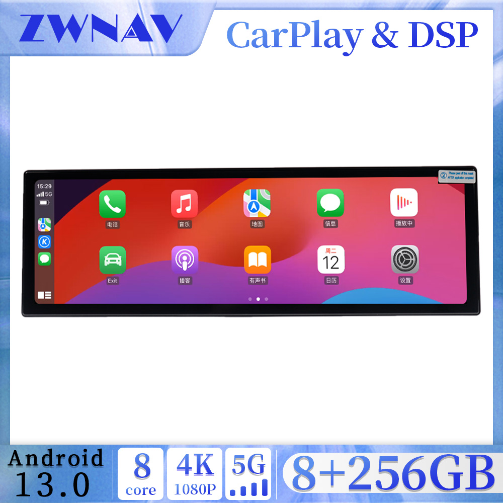  ZWNAV Android 10 Car Stereo for Mini Cooper R50 2004