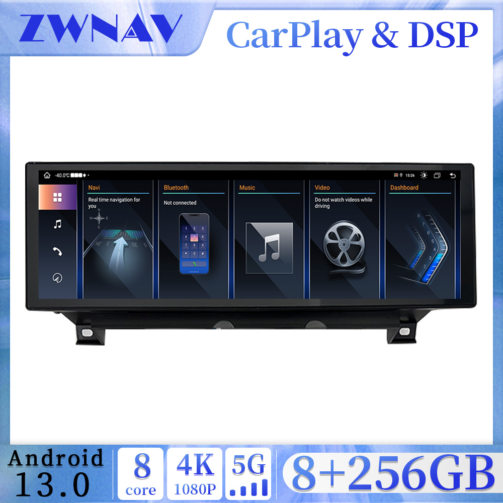 ZWNAV Android 10 Car Radio for Mini Cooper R50 2004-2006, GPS