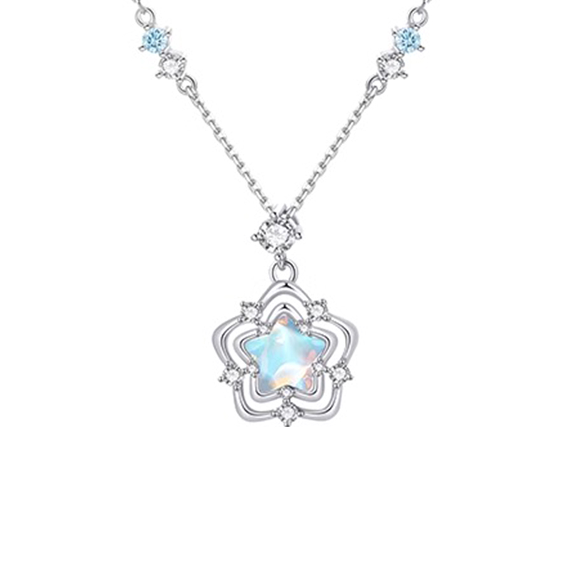 海洋之心 · 925純銀項鍊| 送女友生日禮物