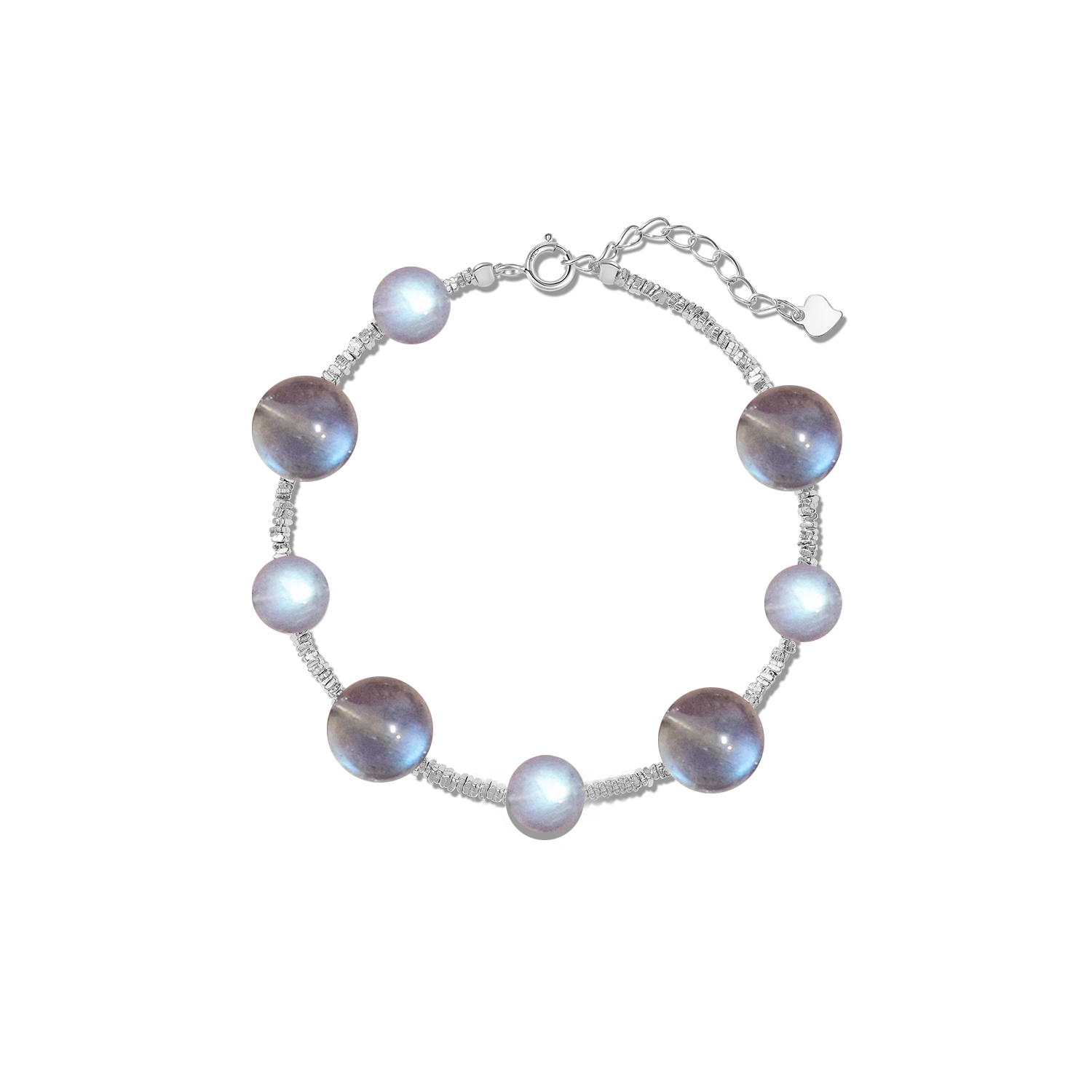 滿天星 · 灰月光碎銀手鍊 | 生日禮物推薦