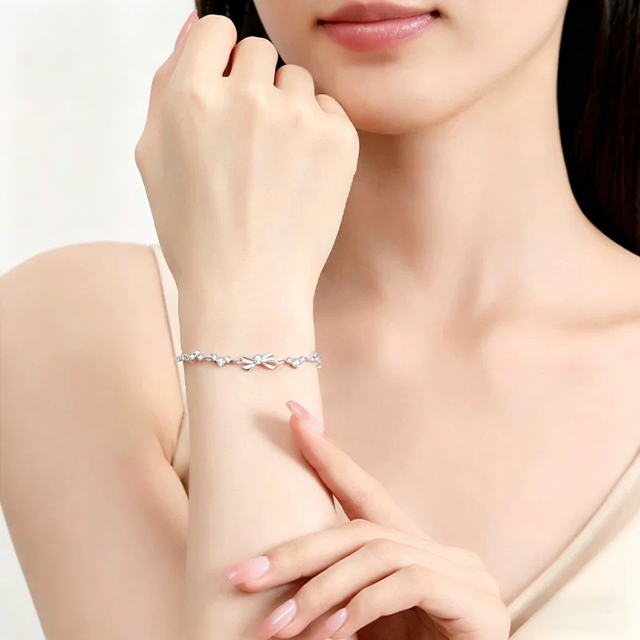 星蝶幸運结 · S999足銀手鍊 | 禮物推薦