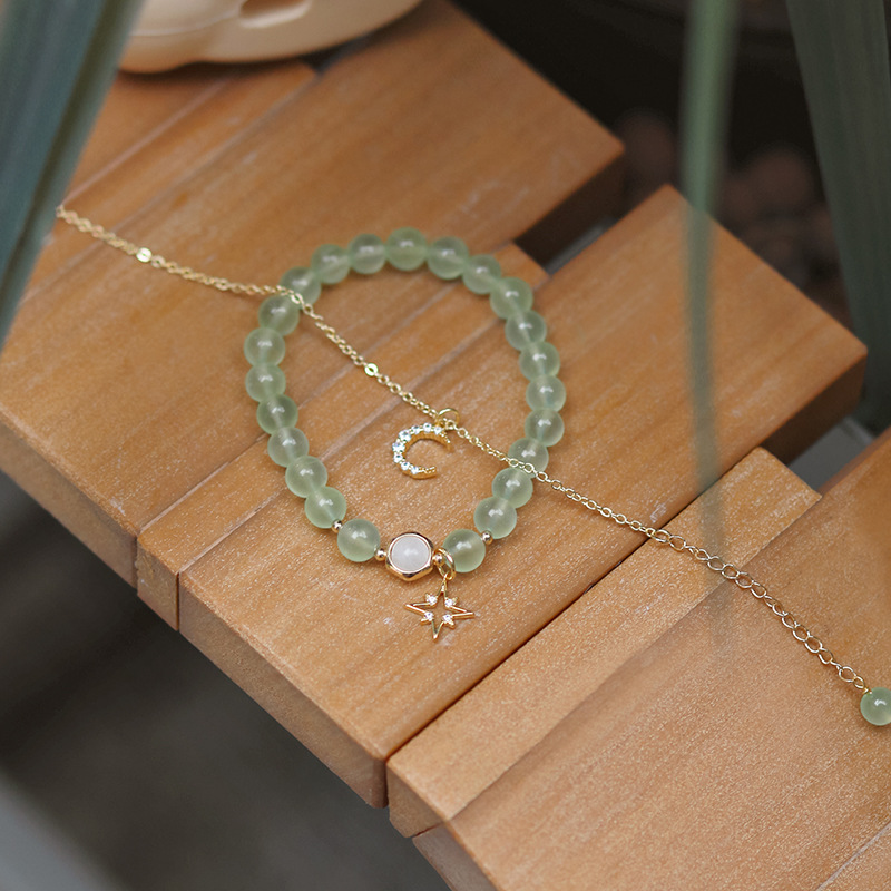 青梅記憶 · 葡萄石水晶手串 | 一週年禮物女朋友