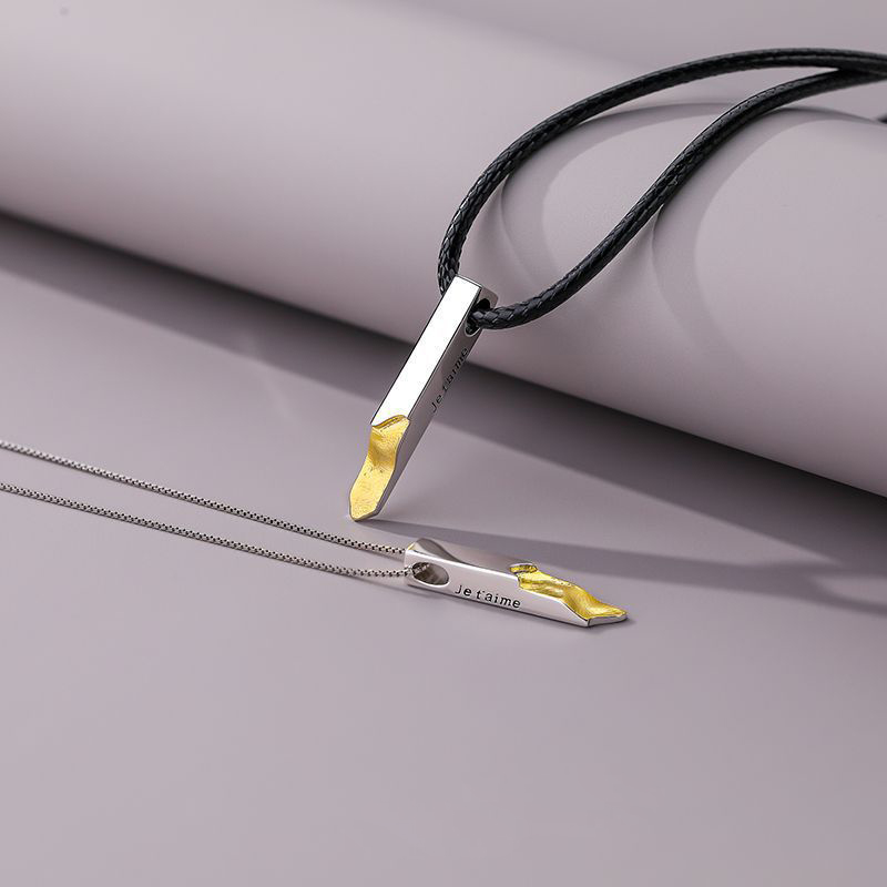 契合 · S925純銀情侶項鍊丨情侶禮物 