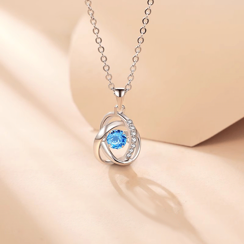 海洋之心 · 跳動純銀項鍊推薦 | 女友週年禮物 聖誕禮物推薦