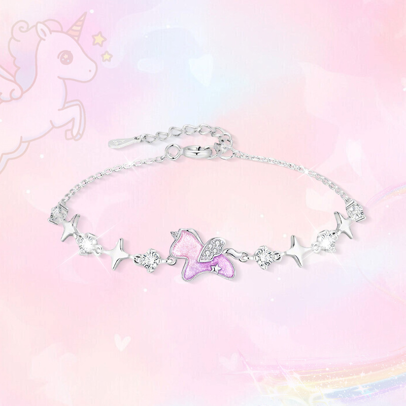 星願獨角獸 · S925銀手鍊 | 女友禮物推薦