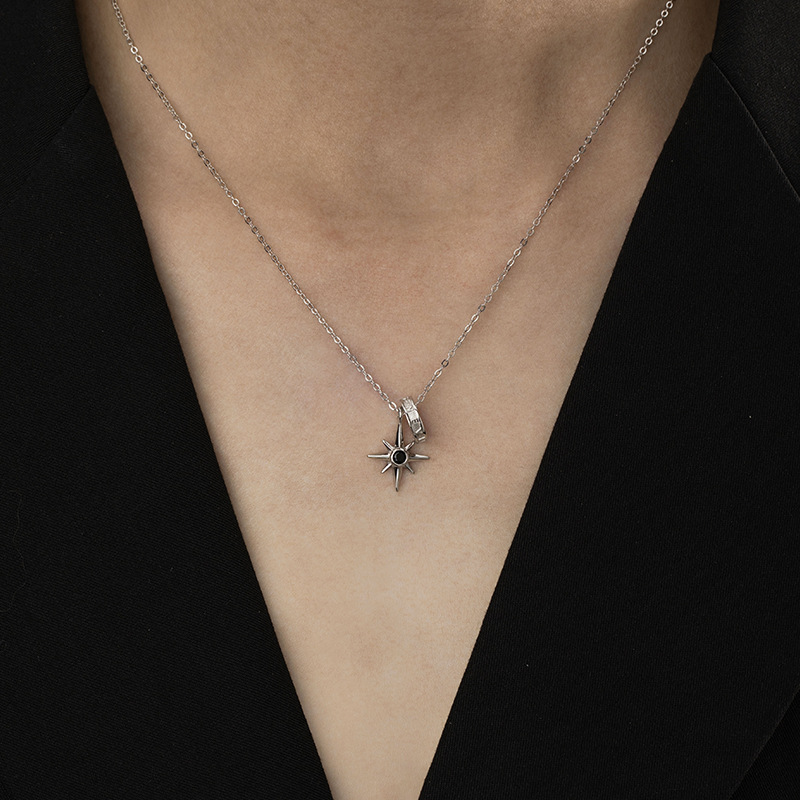 冷酷星芒 · 八芒星男生項鍊 | 生日禮物推薦 