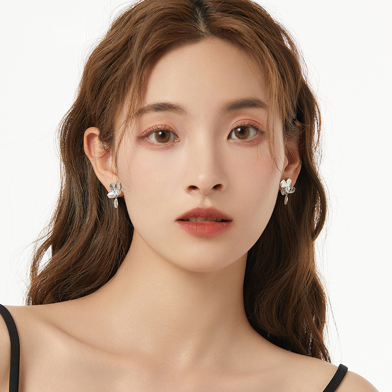 酷感花韵 · 冷淡風甜酷花朵耳飾 | 女朋友禮物