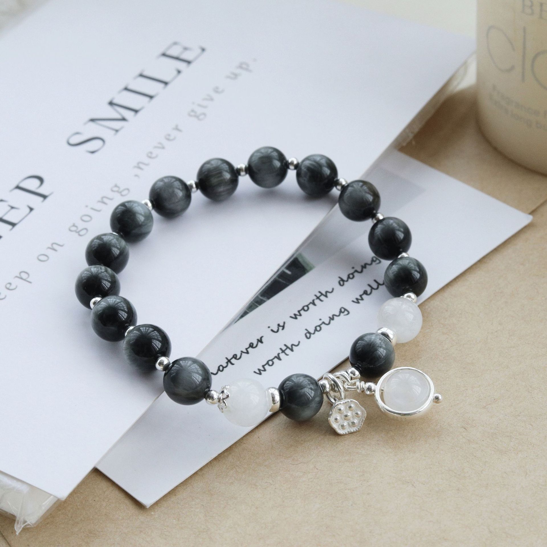 相濡以沫 · 天然水晶情侶手串 | 送女友禮物