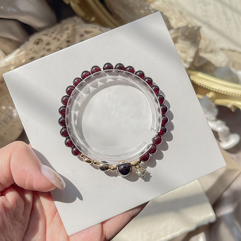 榴星運轉 · 天然石榴石手串 | 週年紀念日禮物