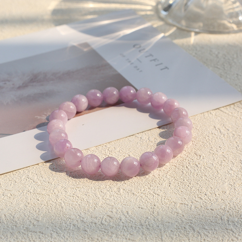 夢紫蝶 · 天然紫鋰輝水晶手串 | 週年紀念日禮物