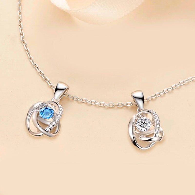 海洋之心 · 跳動純銀項鍊推薦 | 女友週年禮物 聖誕禮物推薦