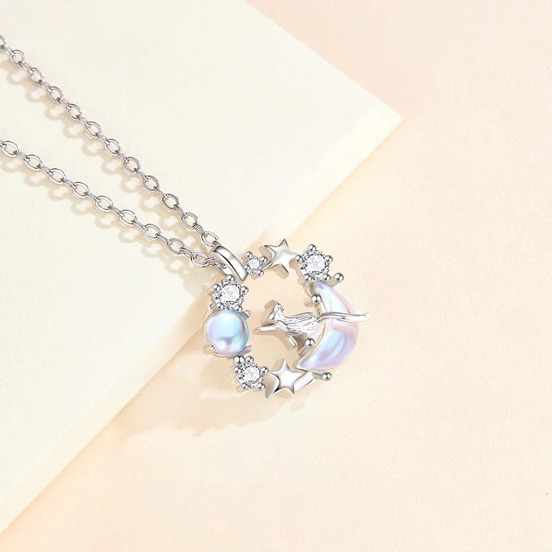 月下貓咪 · 琉光綴星項鍊 | 送女友禮物推薦