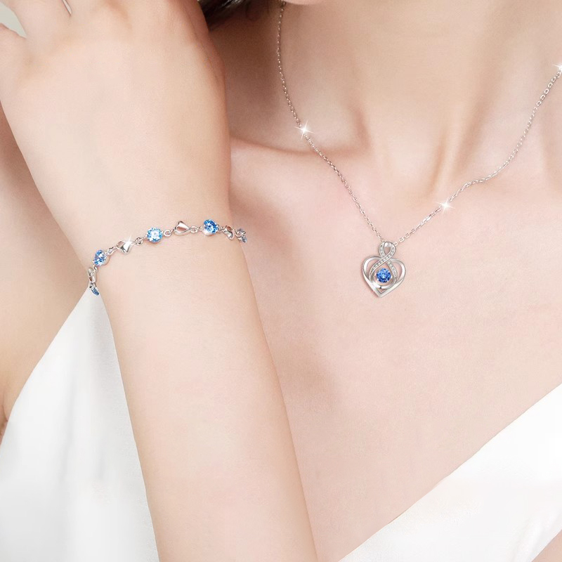 海洋之心 · 愛無止境純銀項鍊 | 告白禮物推薦