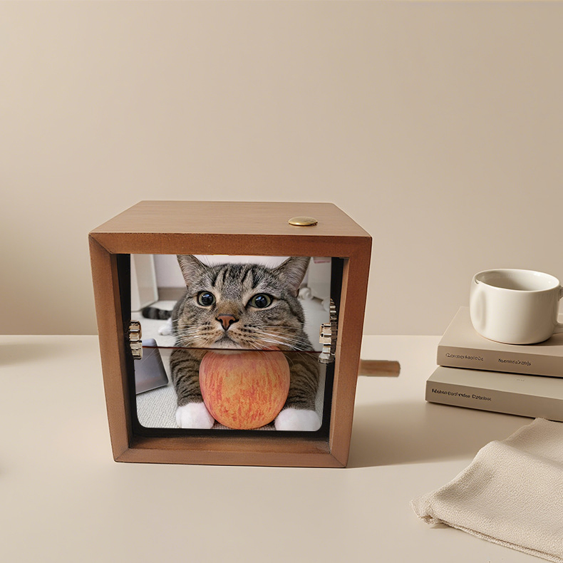 DIY手搖相冊 · 翻頁照片機創意禮物 | 來圖定製