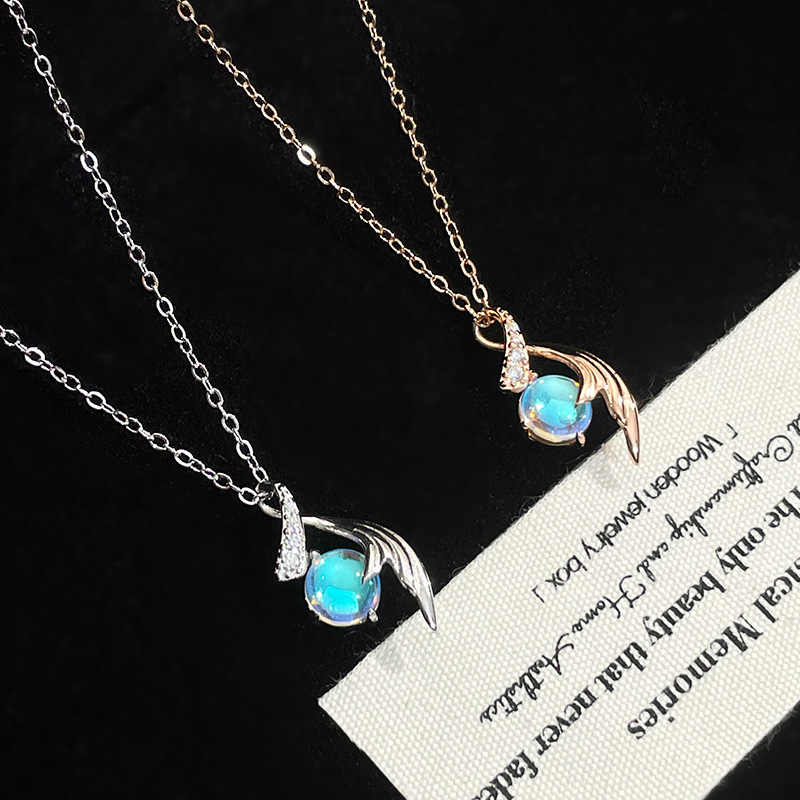 月光魚尾 · S925純銀設計感項鍊 | 生日禮物推薦