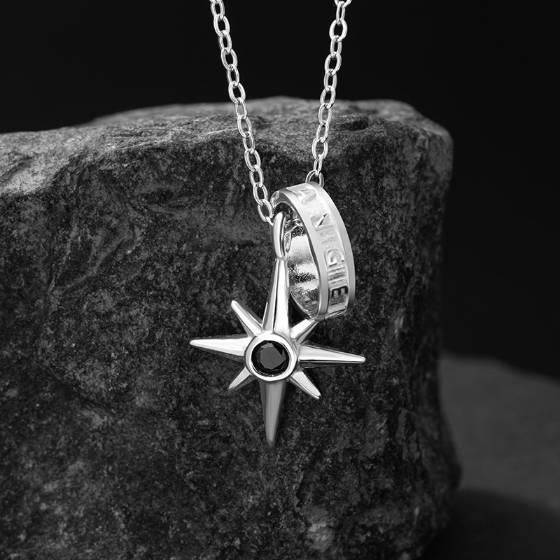 冷酷星芒 · 八芒星男生項鍊 | 生日禮物推薦 