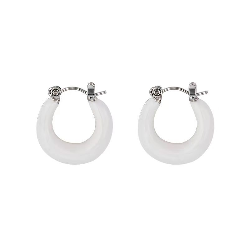 流光溢彩環 · 氣質圓圈耳飾 | 女友生日禮物