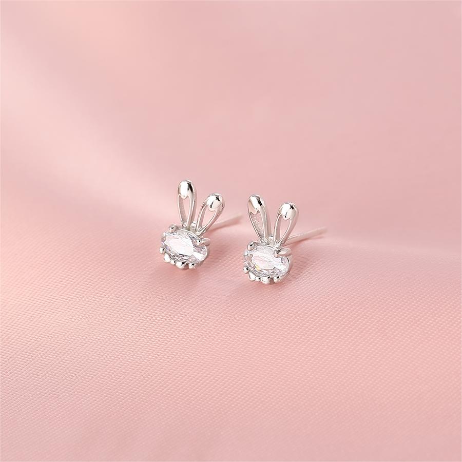 俏皮兔 · S925銀耳釘 | 禮物推薦Rabbit