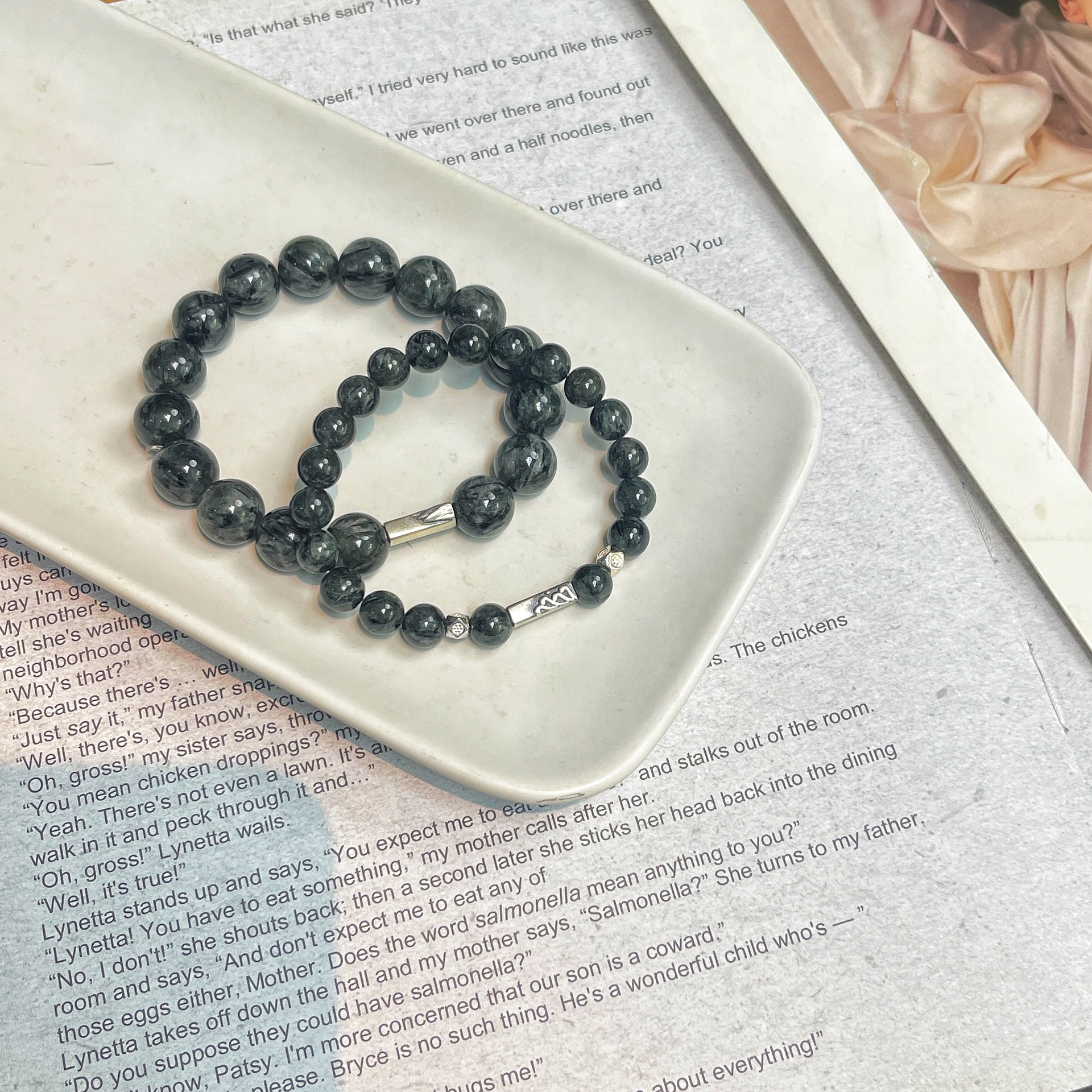 與你山盟海誓 · S925銀情侶水晶手串 | 情侶紀念