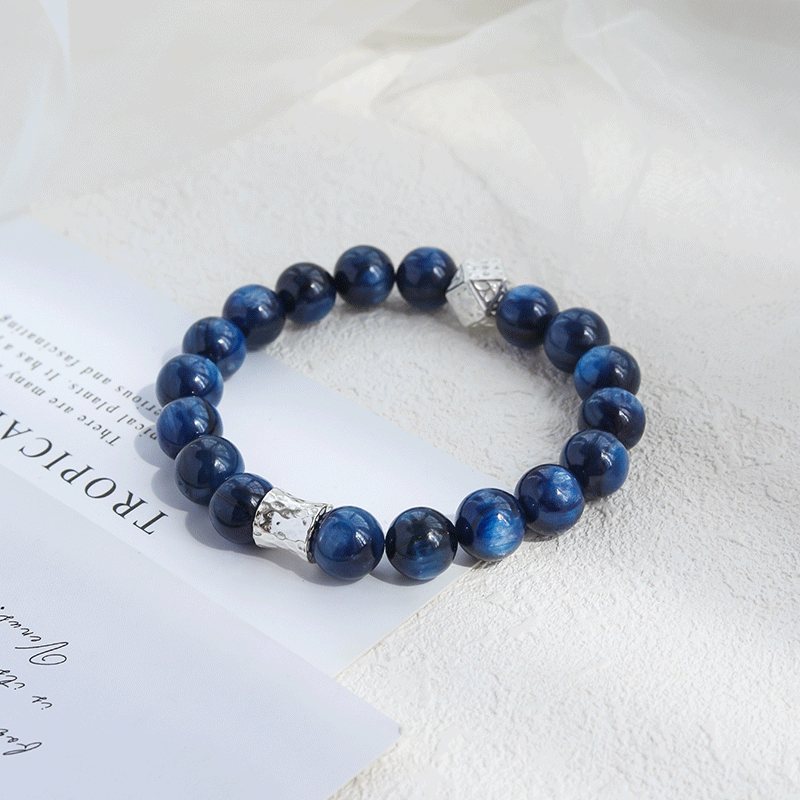 情竇初開 · 天然藍水晶情侶手串 | 週年紀念禮物