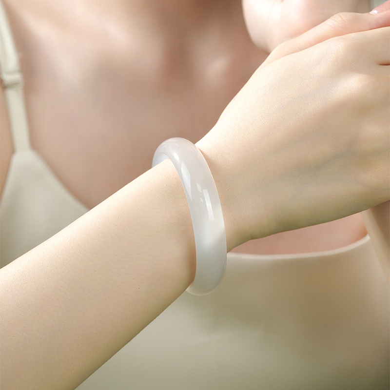 白月光 · 瑪瑙玉水晶手鐲 | 女朋友禮物實用