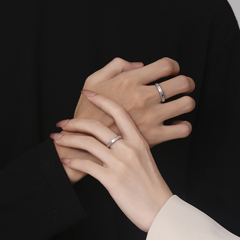 小王子与玫瑰 · 情侶純銀對戒丨情侶紀念禮物