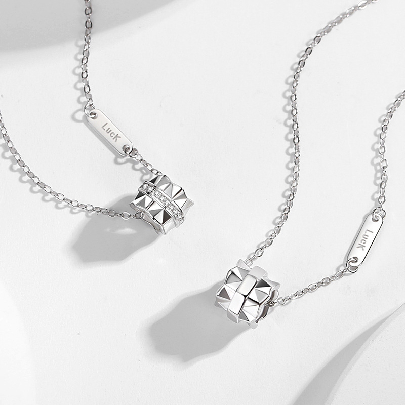 時來運轉 · S925純銀情侶項鍊  |  情侶飾品