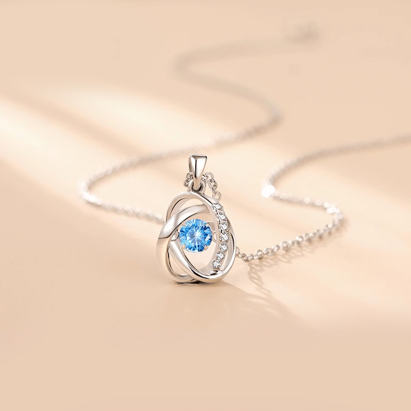 海洋之心 · 跳動純銀項鍊推薦 | 女友週年禮物 聖誕禮物推薦