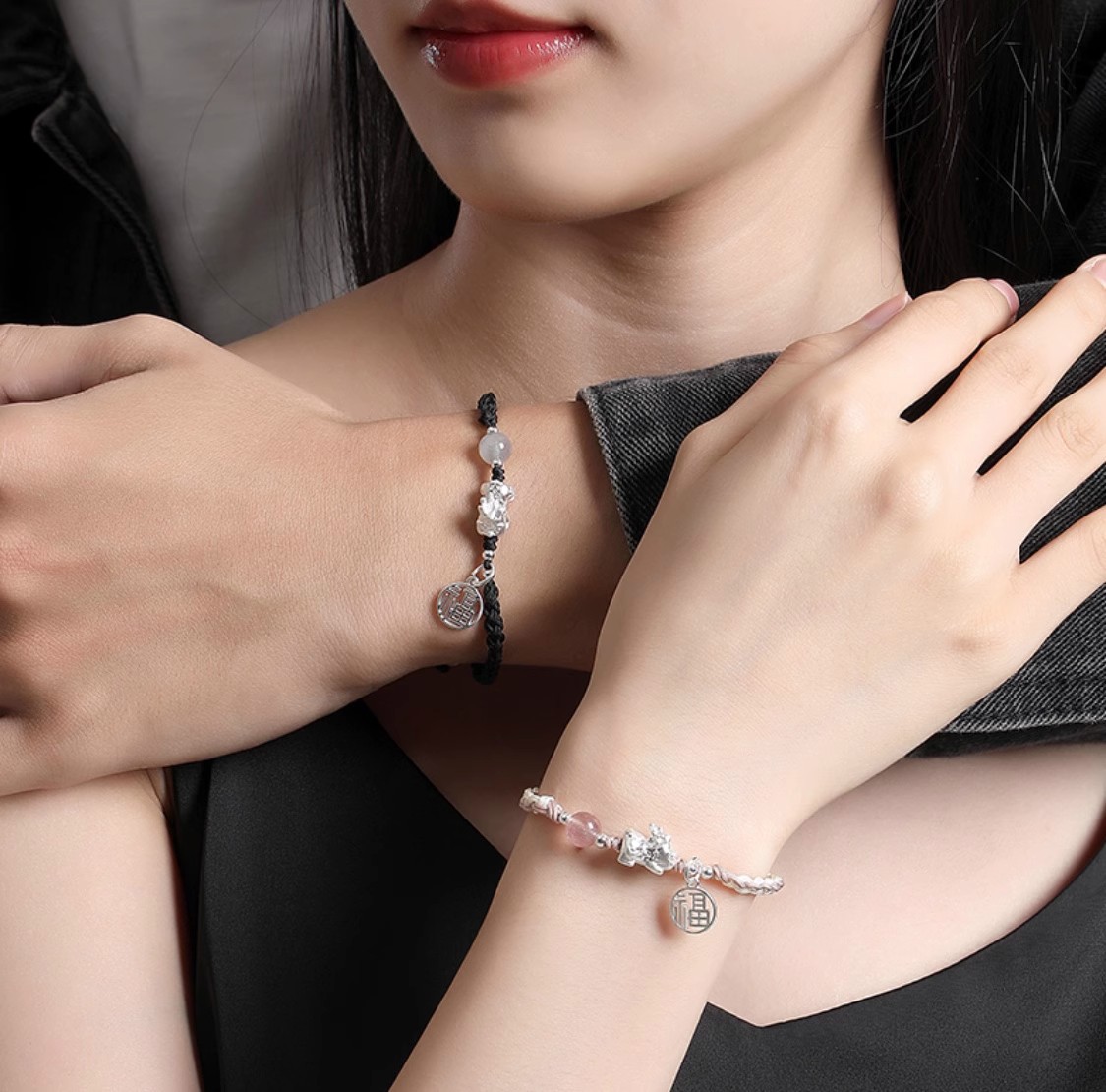 開運貔貅寶寶 · 情侶編織手繩 | 情侶生日禮物