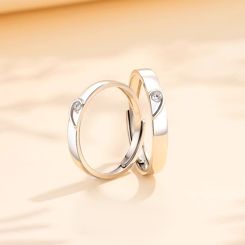 比翼同心 · 契合設計感情侶戒指 | 送女朋友實用禮物  