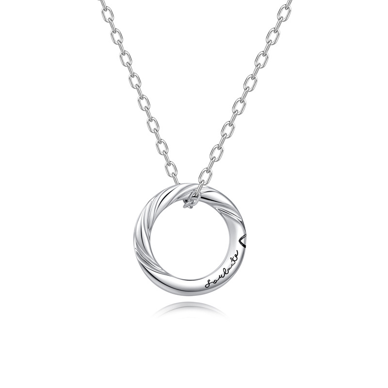 情系双生 · 磁吸純銀情侶項鍊 | 情侶紀念禮物