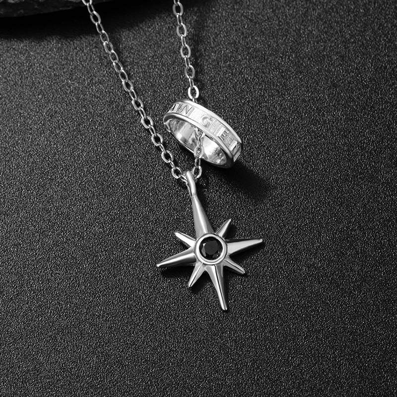 冷酷星芒 · 八芒星男生項鍊 | 生日禮物推薦 